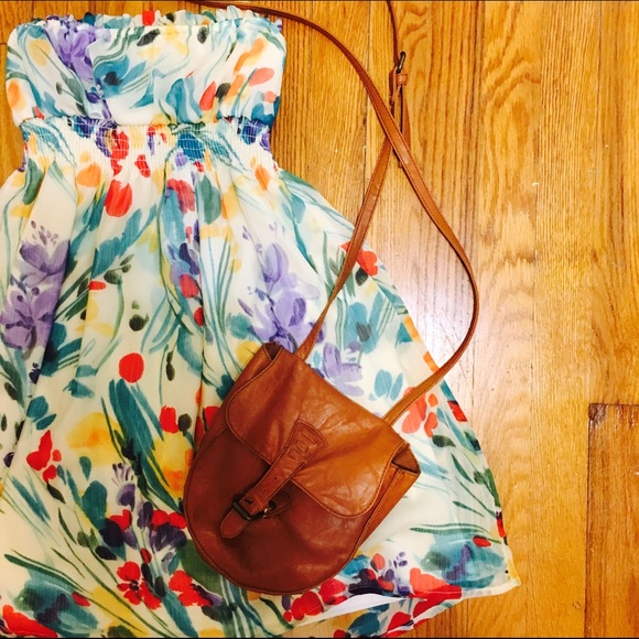 Forever 21 Dresses & Skirts - F21 Floral Strapless Dress