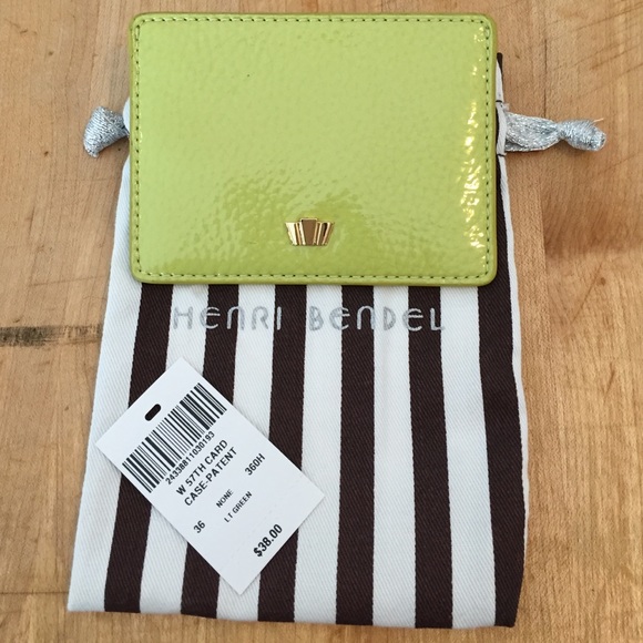 Lime Green Card Case
