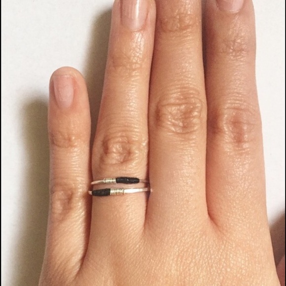 Sterling Silver Linea Ring from Beora