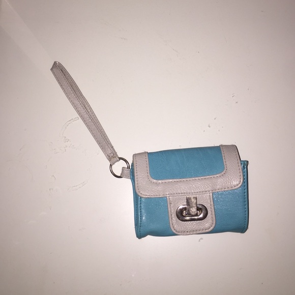 Blue Wristlet