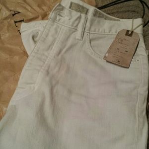 All saints cropped womens jeans