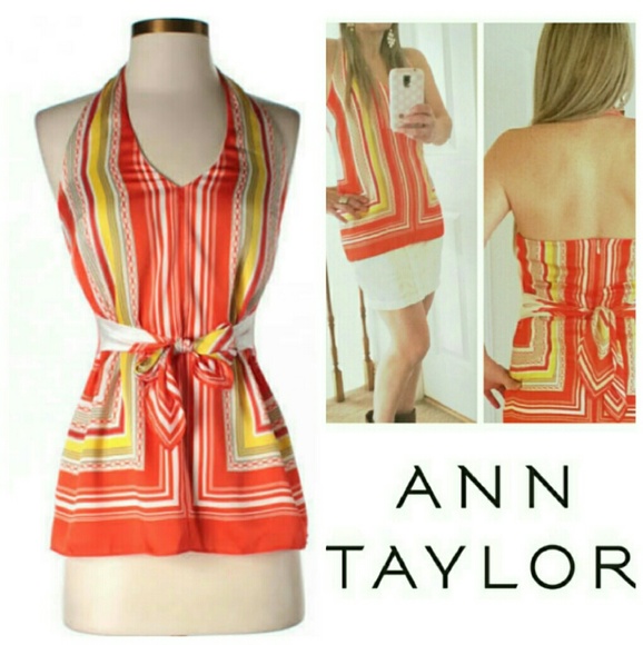 Ann Taylor Tops - ✔FINAL. ANN TAYLOR HALTER TOP