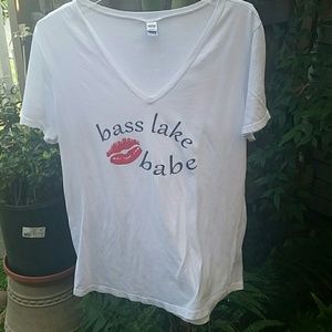 Bass lake babe shirt