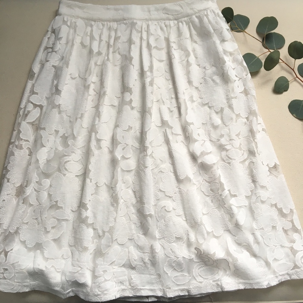 A-line Lace Skirt