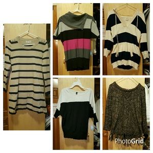 $45 Bundle of 5 Good Condition Sweaters