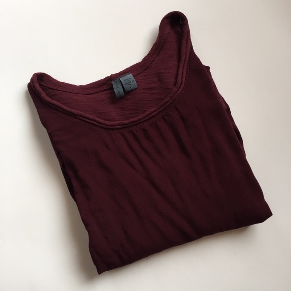 Anthropologie Tops - Maroon Tunic from Anthropologie