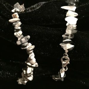 Two stone bracelets