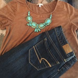 American Eagle Dark wash skinny jeans!