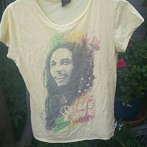 Bob marley vintage top