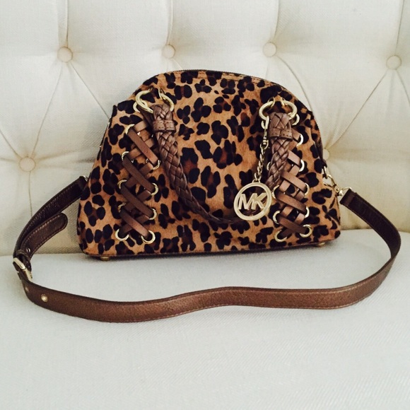 Michael Kors Cheetah Satchel