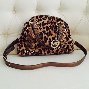 Michael Kors Cheetah Satchel