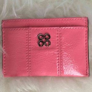 NWT pink Coach wallet/card holder