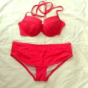 Coral Victoria Secret Bathing Suit