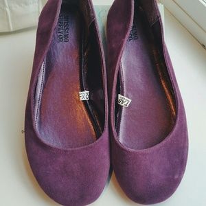 Purple Mossimo Supply Co. Ballet Flats