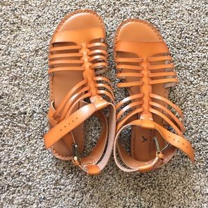 American eagle size 8.5 gladiator sandals