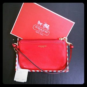 Authentic coach wristlet