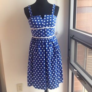 Polka Dot Petite Sundress - Adjustable Straps