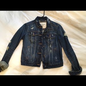 Abercrombie And Fitch Jean Jacket Small