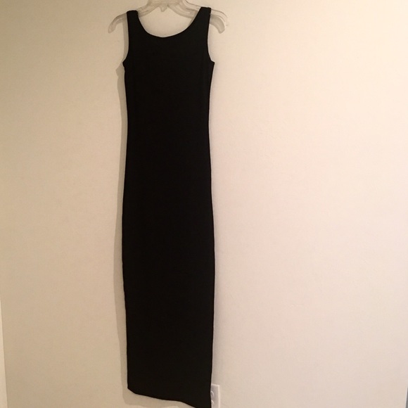 🆑 Boho Black Fitted Maxi Dress - Picture 4 of 4