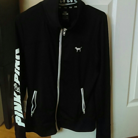 Pink workout zip up jacket