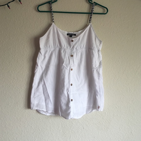 Volcom Button-Down Tank Top