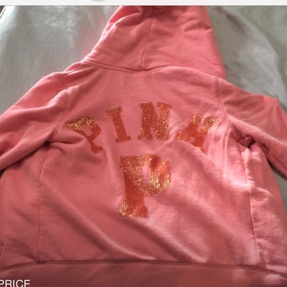 Victoria secret hoodie w/zipper