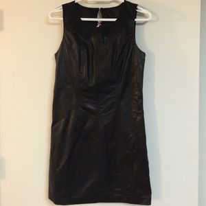 Free People Vegan Leather Dress