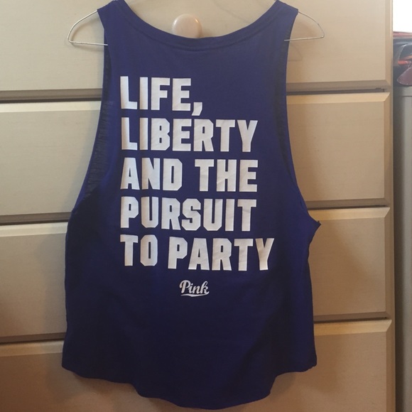 Pink 4th of July tank