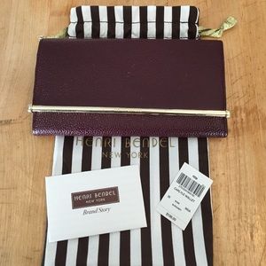 Burgundy Henri Bendel Wallet