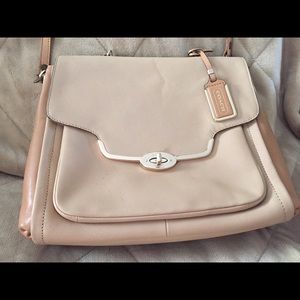 Coach Madison Sadie Satchel in Saffiano leather