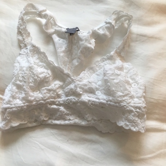 American Eagle AE Aerie bralette small white