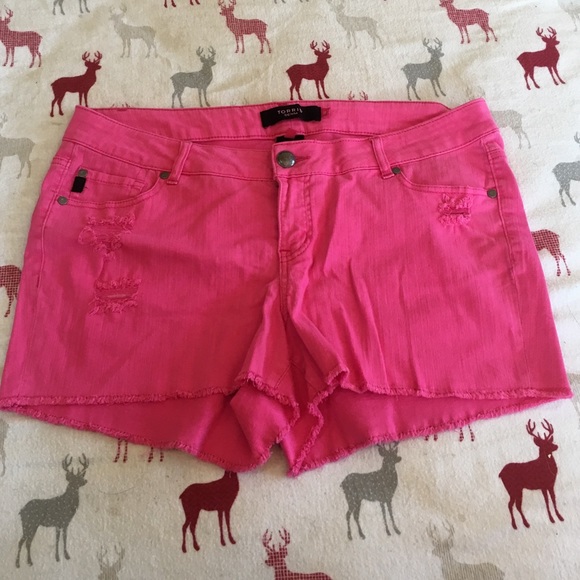 Pink shorts