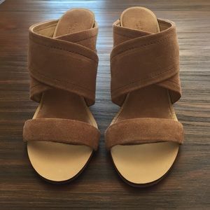 Rag & Bone Shaw wedges in pecan size 38