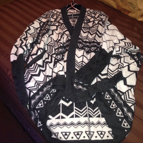 Contemporary sweater cardigan - Picture 4 of 4