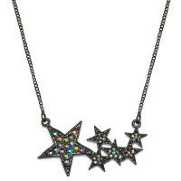 Material Girl Stars Statement Necklace