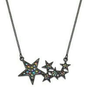 Material Girl Stars Statement Necklace