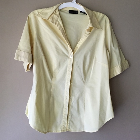 NY&Company Yellow Button Up