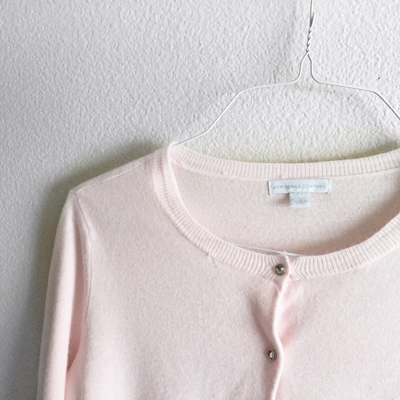 New York & Co. Pink Cardigan
