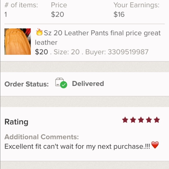 Love a happy customer
