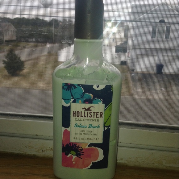 solana beach hollister lotion