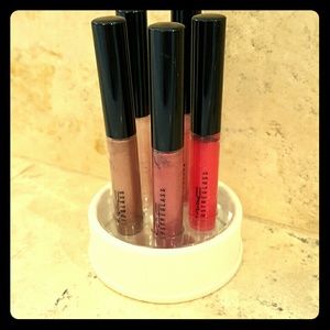 MAC 5 Piece Lipglass/ Lustreglass