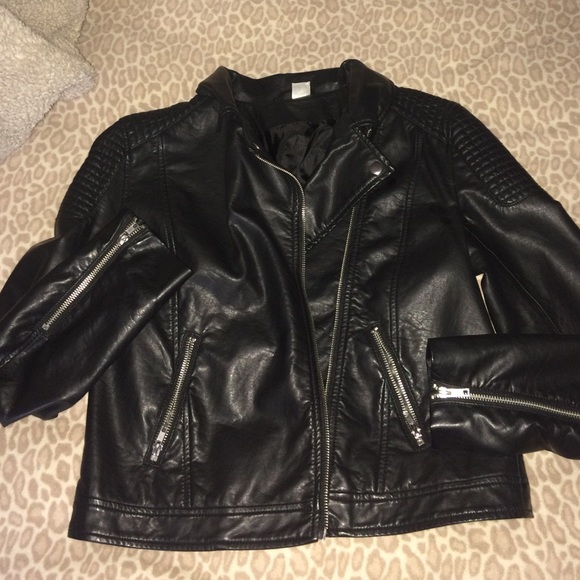 Leather jacket