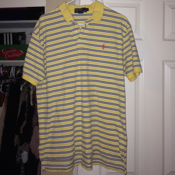 Men's large Ralph Lauren stripped pollo - Picture 1 of 1