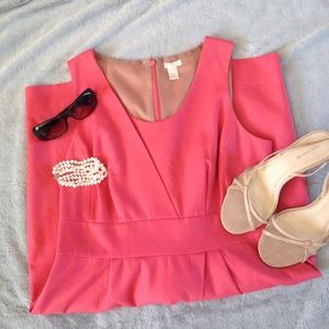 J. Crew Coral Sheath Dress