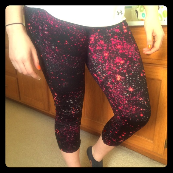Galaxy print leggings (Capri)
