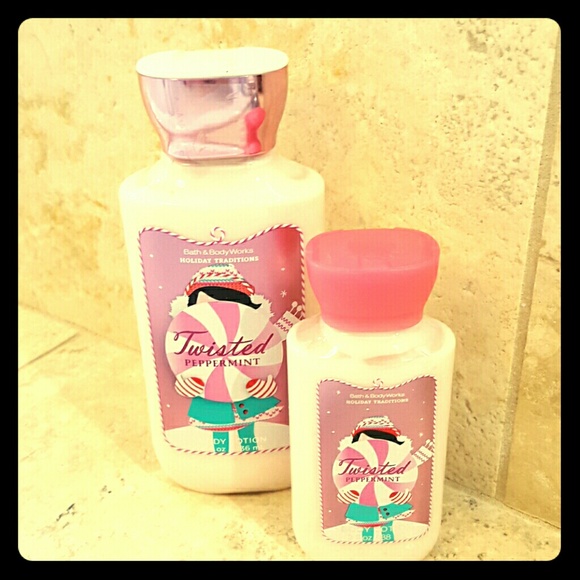 Bath & Body Works Twisted Peppermint Lotion