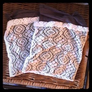 Lace Boot cuffs