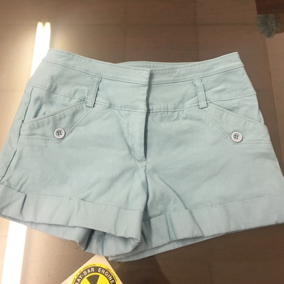 Baby blue sailor shorts