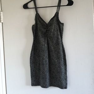 Kimchi Blue short black & white dress