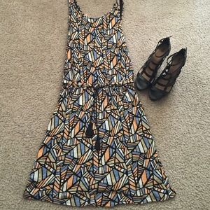 Lucky Brand Multi Printed Dress
